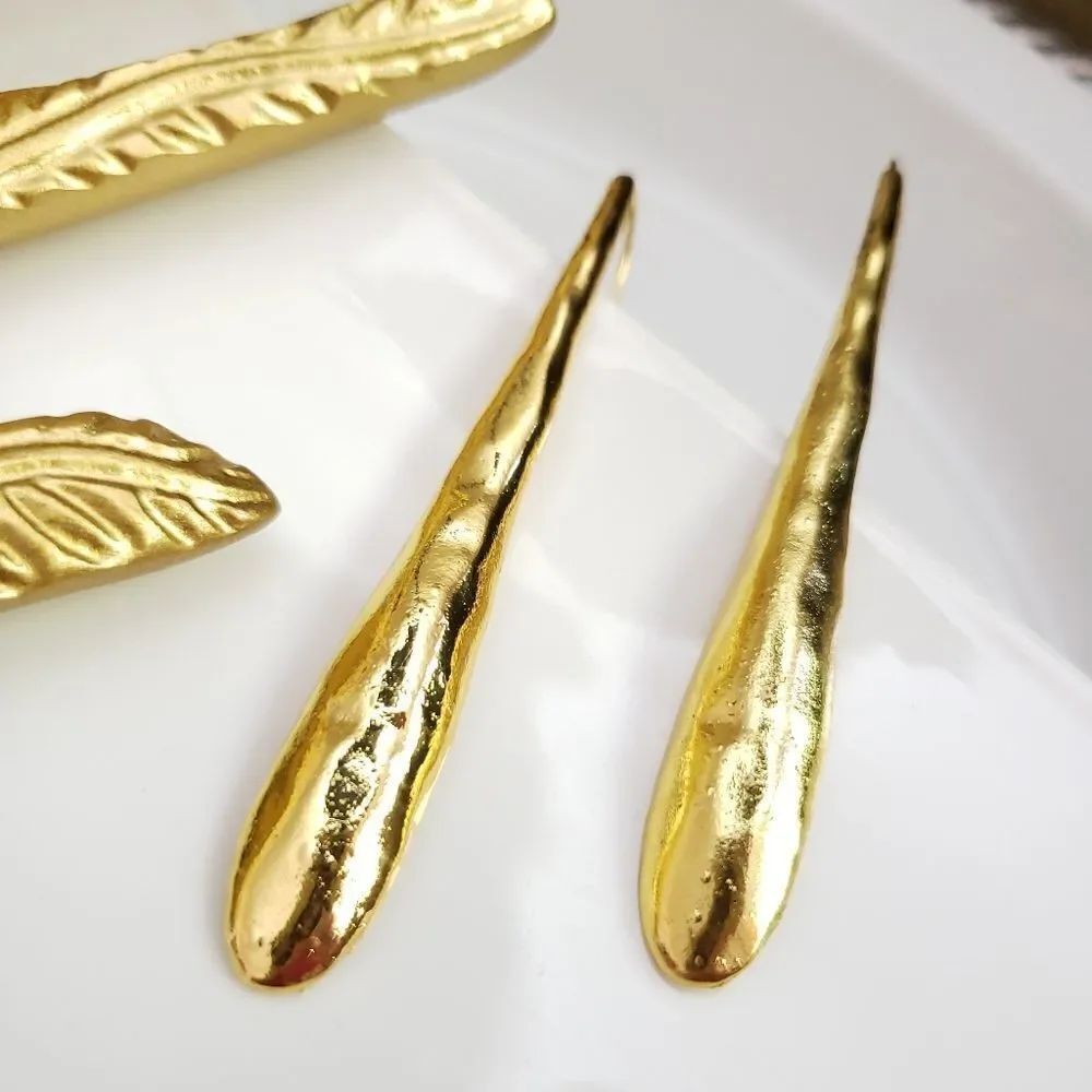 Zara Golden Drop Earrings